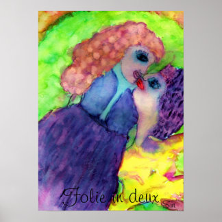 img005 Folie dans deux Poster