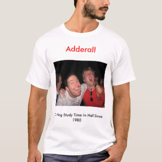 IMG_0512, Adderall, snijdend de Tijd van de Studie T-shirt