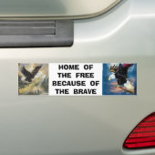img, 22 adelaar, HUIS VAN DE VRIJHEID VAN ... Bumpersticker (Op auto)