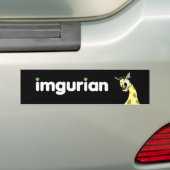 imgurisch bumpersticker (Op auto)