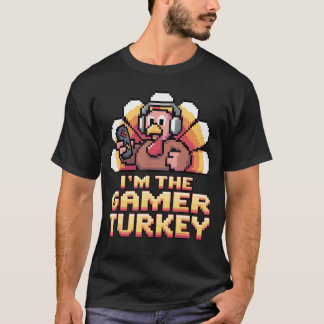 Imhe Gamerurkeythanksgiving Boys Mannen Videospel  T-shirt