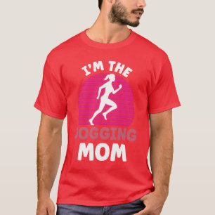 Imhe Jogging Mom Running Runner Boy T-shirt