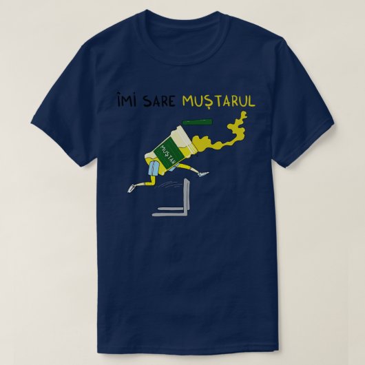 Imi sare mustarul t-shirt (Design voorkant)