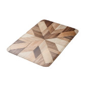 Imitatie Houten Tegels Badmat (Gekanteld)