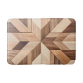 Imitatie Houten Tegels Badmat (Voorkant)