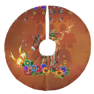  IMITATIE LINNEN KERSTBOOM KLEED