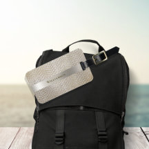 Imitatieleer Leder uit sakeskin Gold Titaniumlabel