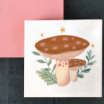 Imitation Canevas Aquarelle Petit Champignons rouges mou<br><div class="desc">Aquarelle Petit Champignon</div>