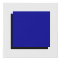 Bauhaus Art Composition Carré bleu