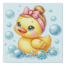Canard en caoutchouc Bubble Glow