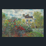 Imitation Canevas Claude Monet - Le Jardin de l'Artiste à Argenteuil<br><div class="desc">Le Jardin de l'Artiste à Argenteuil / Un Coin du Jardin avec Dahlias - Claude Monet,  Huile sur Toile,  1873</div>
