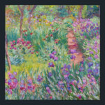 Imitation Canevas Claude Monet - Le jardin d'Iris à Giverny<br><div class="desc">Jardin d'Iris à Giverny / Jardin d'Artiste à Giverny - Claude Monet,  1899-1900</div>