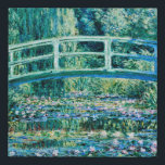 Imitation Canevas Claude Monet - Pont D'Eau Et Pont Japonais<br><div class="desc">Claude Monet - Pont D'Eau Et Pont Japonais (1899)</div>
