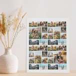 Imitation Canevas Collage photo personnalisé 32<br><div class="desc">Créez votre propre toile de collage photo 32 personnalisée</div>