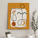 Imitation Canevas Formes Et Lignes Abstraites Minimalistes Modernes<br><div class="desc">Améliorez votre espace avec cette impression de toile moderne et minimaliste. Avec un agencement captivant de formes et de lignes abstraites dans une teinte orange chaleureuse, cette oeuvre évoque un sentiment de calme et d'équilibre. Parfait pour ajouter une touche d'élégance contemporaine à votre maison ou à votre bureau, cet article...</div>