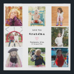 Imitation Canevas Grand-Parent Aimez-Vous Photo Collage Créer Votre<br><div class="desc">Collage photo Faux Canvas Personnalisé Créez un cadeau chaleureux que les grands-parents chériront pour toujours avec notre Collage photo Faux Canvas Personnalisé. Ce cadeau magnifiquement conçu vous permet de transformer 8 de vos photos de famille préférées en un souvenir unique, célébrant le lien spécial entre les êtres chers. Caractéristiques :...</div>