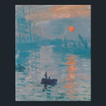 Imitation Canevas Impression Sunrise Claude Monet<br><div class="desc">Monet Impressionnism Peinture - Le nom de ce tableau est Impression,  Lever de soleil,  un célèbre tableau de Claude Monet impressionniste français peint en 1872 et montré à l'exposition des impressionnistes à Paris en 1874. Sunrise montre le port du Havre.</div>