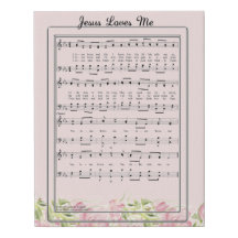 Jésus m'aime Canvas