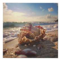 La nature pleure Faux Canvas Imprimer