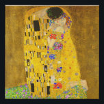 Imitation Canevas Le célèbre tableau de Gustav Klimt, The Kiss.<br><div class="desc">Le célèbre tableau de Gustav Klimt,  The Kiss. Impression Faux Canvas. Célèbre peinture de Gustav Klimt.</div>