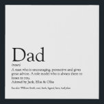 Imitation Canevas Meilleur papa papa papa papa papa papa papa papa t<br><div class="desc">Personnalisez pour votre père, papa, papa ou père spécial pour créer un cadeau unique pour la Fête des pères, les anniversaires, Noël ou n'importe quel jour que vous voulez montrer combien il signifie pour vous. Une façon parfaite de lui montrer à quel point il est extraordinaire chaque jour. Conçu par...</div>