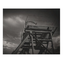 Oeuvre photographique - Cadre de tête de mine