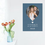 Imitation Canevas Photo Monogramme Coeur romantique Coodinate Modern<br><div class="desc">Photo Monogramme Coeur romantique Coodinates Faux Canvas Moderne Imprimer Mur Art présente votre photo préférée avec votre monogramme et coordonnées personnalisées de longitude et de latitude qui vous sont spéciales dans la typographie script moderne. Un cadeau parfait pour les mariages, anniversaire, Noël, Saint Valentin, anniversaire et bien plus encore. Conçu...</div>