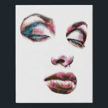 Imitation Canevas Pop Art Womans Face Gold Maquillage beauté Abstrai<br><div class="desc">Pop Art Womans Face Gold Maquillage beauté Abstraite Faux Canvas Imprimer</div>