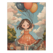 Rêves flottants : une aventure en ballons pour fil