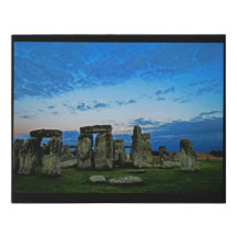 Stonehenge à Dusk 14X11 Faux Canvas Imprimer