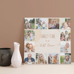 Imitation Canevas Temps famille Formes Abstraites Neutre 12 Photo<br><div class="desc">Créez votre propre toile avec 12 de vos photos préférées. Le design abstrait et tendance de formes organiques, de traits de brosse et de plaquettes a une palette de couleurs neutres dans les tons de sable beige crème et de cuivre. Il est écrit avec le libellé "le temps de famille...</div>