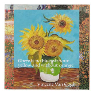 Cadeaux Citations Vincent Van Gogh Zazzle Be