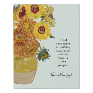 Cadeaux Citations Vincent Van Gogh Zazzle Be