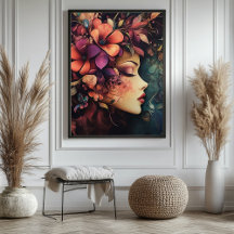 Whispers of Bloom in Her Mind