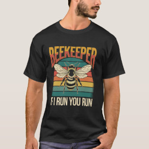 Imker Als Ik Ren Dan Ren Jij Vintage Honingbijen A T-shirt