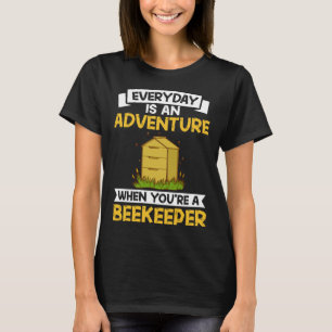 Imker Bijenhouder Bijen Imkeren Voor Beginners 1 T-shirt