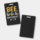Imker Cadeau | Bij Anders Badge (Voor- en achterkant)