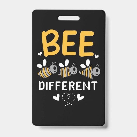 Imker Cadeau | Bij Anders Badge (Voorzijde)