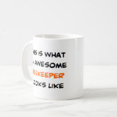 imker, geweldig koffiemok (Voorkant links)