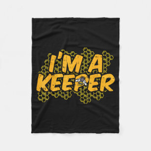 Imker Grappig Imkeren Pun Humor Honing Aarist Cade Fleece Deken
