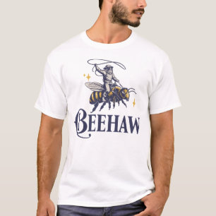 Imker Grappige Bij Cowboy Bijkorf T-shirt