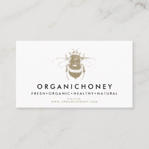 Imker Honey Gold Hommel Visitekaartje