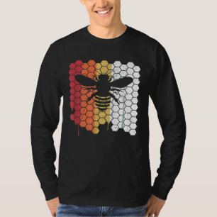 imker retro stijl t-shirt