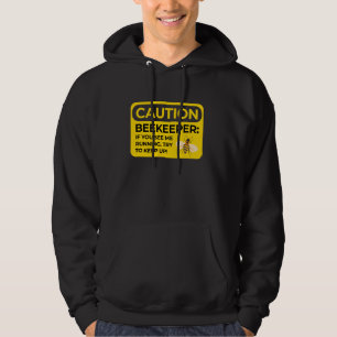 Imkerij Waarschuwing Bij Insect Imker B Hoodie