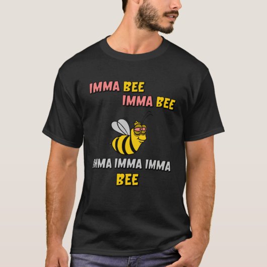 Imma Bee Rockin Music Song For Boys And Girls T-shirt (Voorkant)