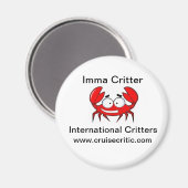 Imma Critter Magnet (Recto/Verso)