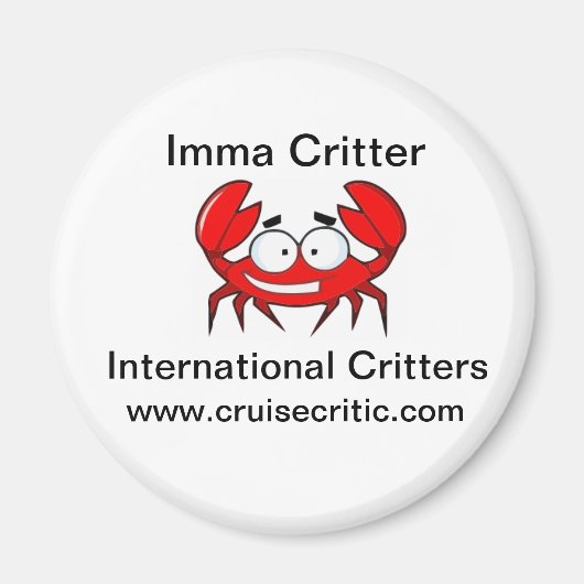 Imma Critter Magnet (Devant)