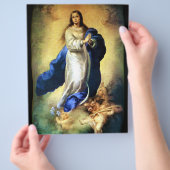 Immaculair begrip van Maagd Mary - Murillo Flyer (Hand)