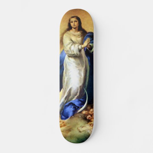 Immaculair begrip van Maagd Mary - Murillo Skateboard (Voorkant)
