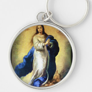 Immaculair begrip van Maagd Mary - Murillo Sleutelhanger